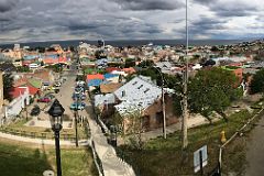 01A Punta Arenas Chile Panoramic View From Mirador Cerro la Cruz Viewpoint